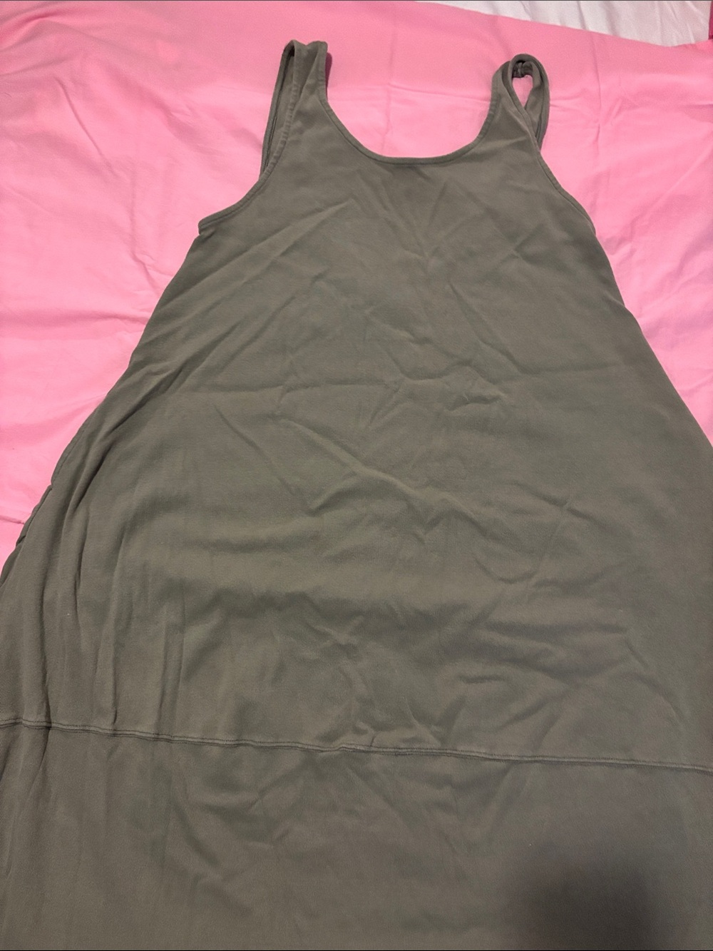 Free People Grey Tank Barrel  Dress